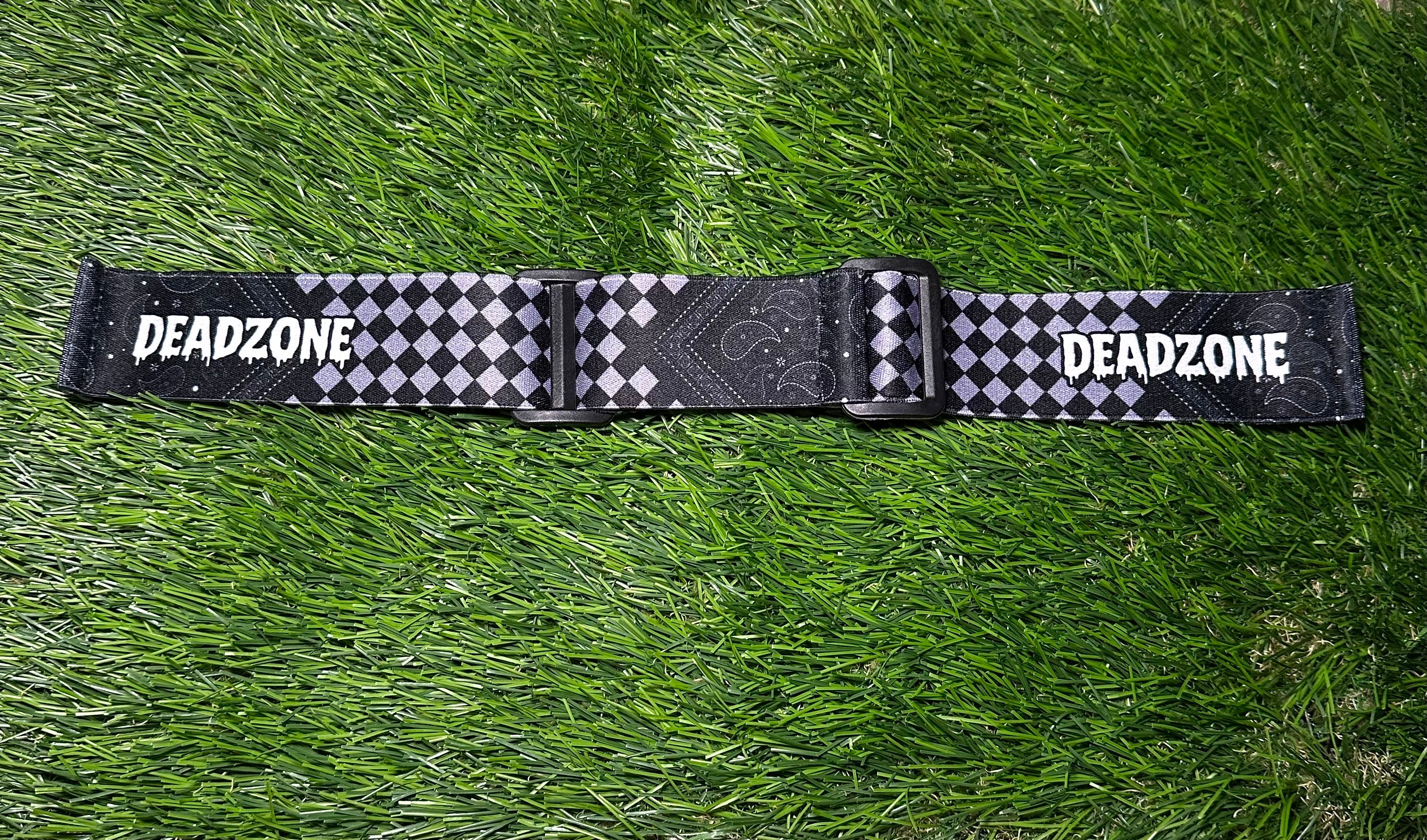 “Damier" Goggle Strap