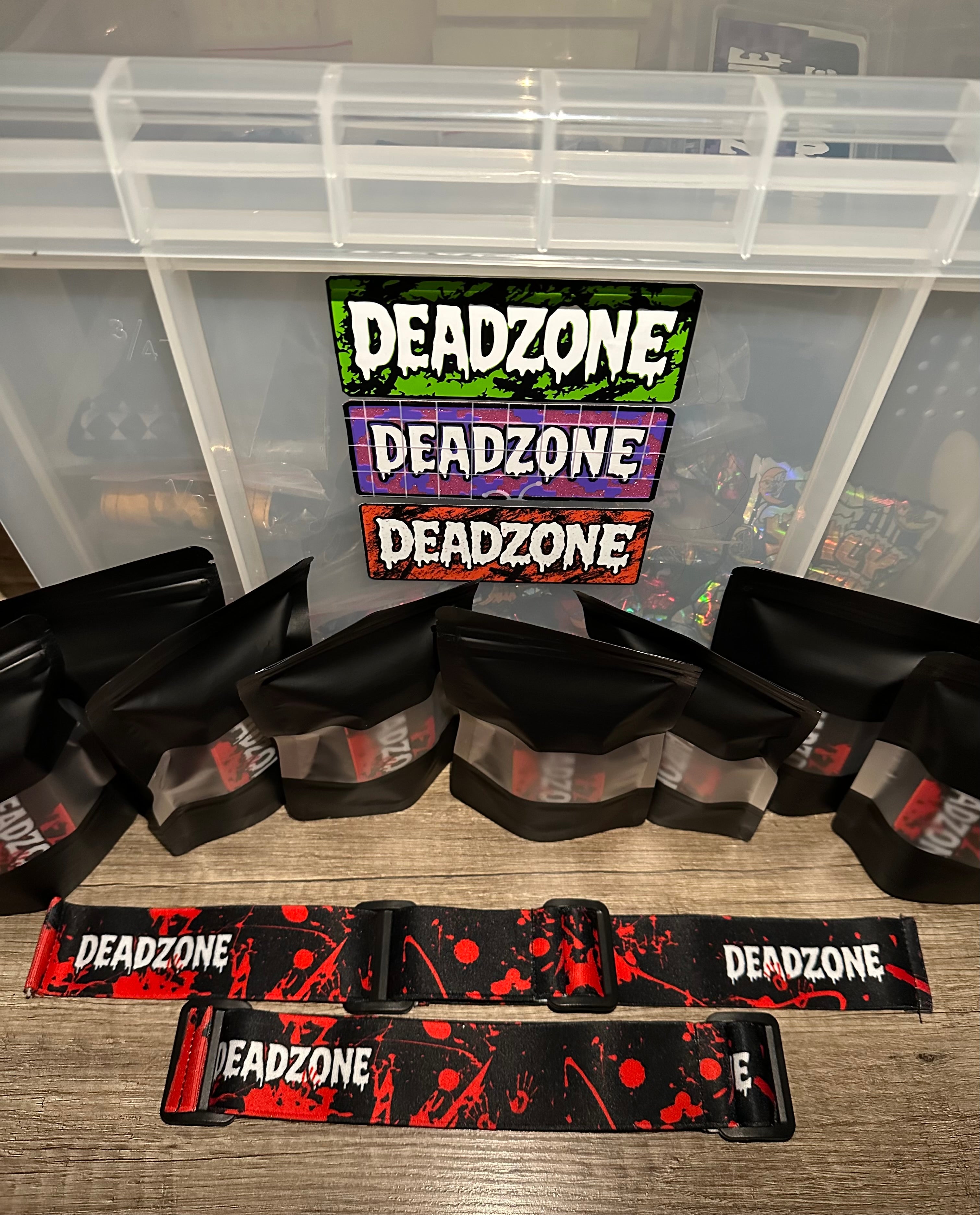 "Bloodbath" Goggle Strap