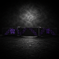 Purple “Cuban Links” Woven Strap